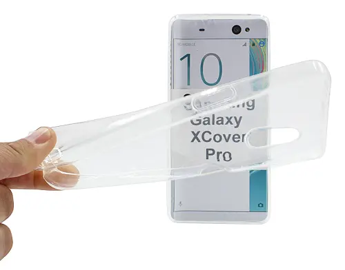 billigamobilskydd.se Ultra Thin TPU Kotelo Samsung Galaxy XCover Pro (G715F/DS)