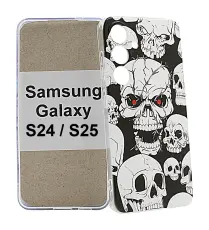 billigamobilskydd.se TPU-Designkotelo Samsung Galaxy S24 / S25 5G