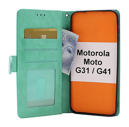 billigamobilskydd.se Zipper Standcase Wallet Motorola Moto G31/G41