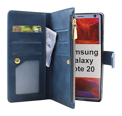 billigamobilskydd.se XL Standcase Luksuskotelo puhelimeen Samsung Galaxy Note 20 5G