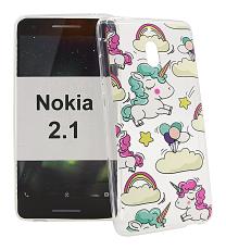 billigamobilskydd.se TPU-Designkotelo Nokia 2.1