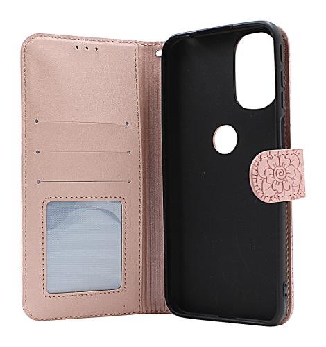 billigamobilskydd.se Flower Standcase Wallet Motorola Moto G31/G41