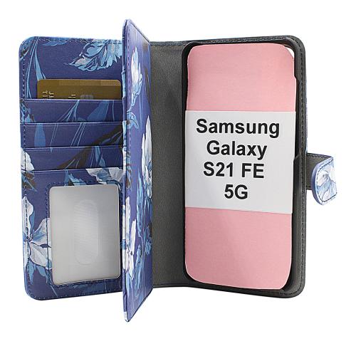 Coverin Skimblocker XL Magnet Designwallet Samsung Galaxy S21 FE 5G