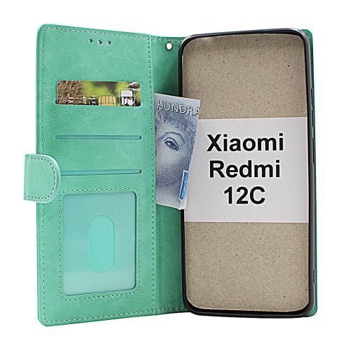 billigamobilskydd.se Zipper Standcase Wallet Xiaomi Redmi 12C