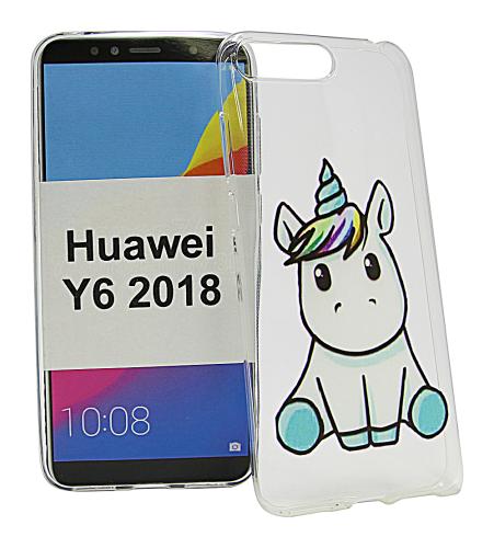 billigamobilskydd.se TPU-Designkotelo Huawei Y6 2018