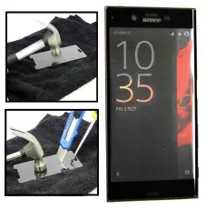 Coverin Full Frame Karkaistusta Lasista Sony Xperia XZ / XZs (F8331 / G8231)