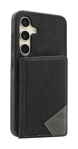 billigamobilskydd.se Samsung Galaxy S24 / S25 5G CardCase Luxe Suojakuori