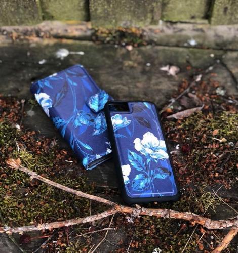 Coverin Skimblocker Design Magneettilompakko iPhone 8