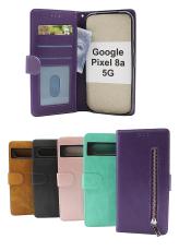 billigamobilskydd.se Zipper Standcase Wallet Google Pixel 8a 5G