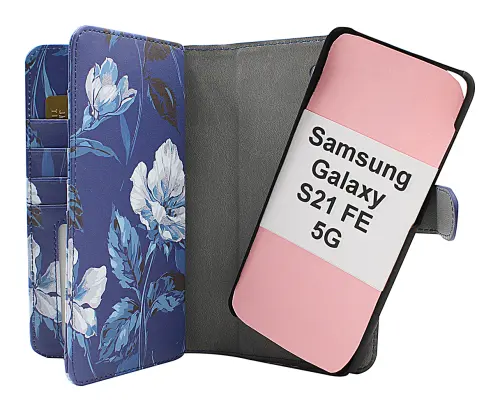 Coverin Skimblocker XL Magnet Designwallet Samsung Galaxy S21 FE 5G