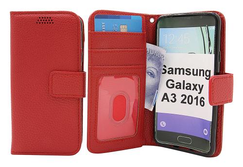 billigamobilskydd.se New Jalusta Lompakkokotelo Samsung Galaxy A3 2016 (A310F)
