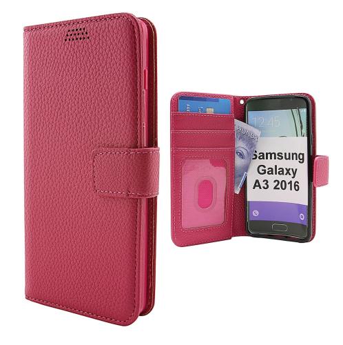billigamobilskydd.se New Jalusta Lompakkokotelo Samsung Galaxy A3 2016 (A310F)
