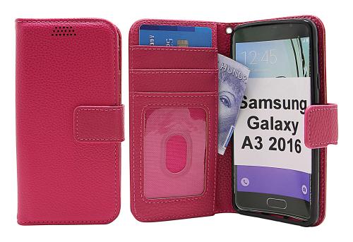 billigamobilskydd.se New Jalusta Lompakkokotelo Samsung Galaxy A3 2016 (A310F)
