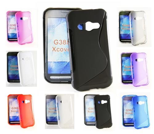 billigamobilskydd.se S-Line TPU-muovikotelo Samsung Galaxy Xcover 3 (SM-G388F)