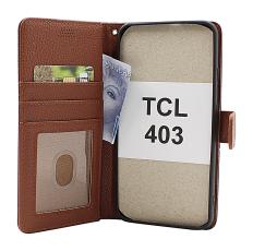 billigamobilskydd.se TCL 403 New Standcase Puhelimen Kuoret