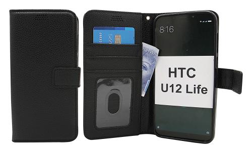 billigamobilskydd.se New Jalusta Lompakkokotelo HTC U12 Life