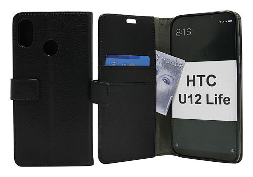 billigamobilskydd.se Jalusta Lompakkokotelo HTC U12 Life