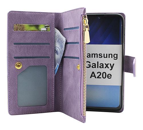 billigamobilskydd.se XL Standcase Luksuskotelo puhelimeen Samsung Galaxy A20e (A202F/DS)