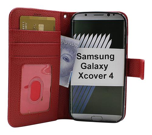 billigamobilskydd.se New Jalusta Lompakkokotelo Samsung Galaxy Xcover 4 (G390F)