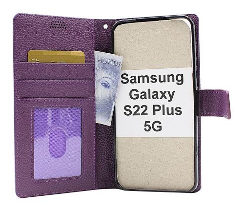 billigamobilskydd.se New Jalusta Lompakkokotelo Samsung Galaxy S22 Plus 5G