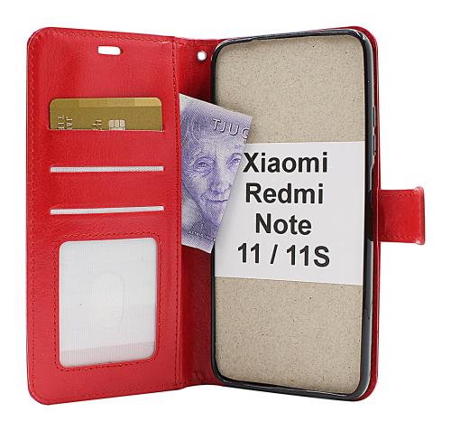 billigamobilskydd.se Crazy Horse Lompakko Xiaomi Redmi Note 11 / 11S