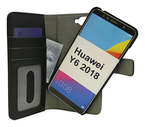 Coverin Skimblocker Magneettilompakko Huawei Y6 2018