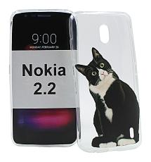 billigamobilskydd.se TPU-Designkotelo Nokia 2.2