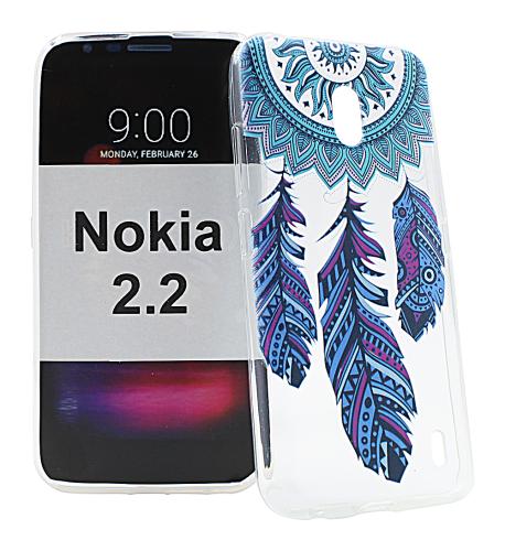 billigamobilskydd.se TPU-Designkotelo Nokia 2.2