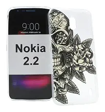 billigamobilskydd.se TPU-Designkotelo Nokia 2.2