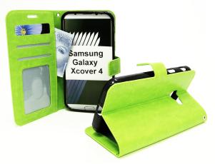 billigamobilskydd.se Crazy Horse Lompakko Samsung Galaxy Xcover 4 (G390F)