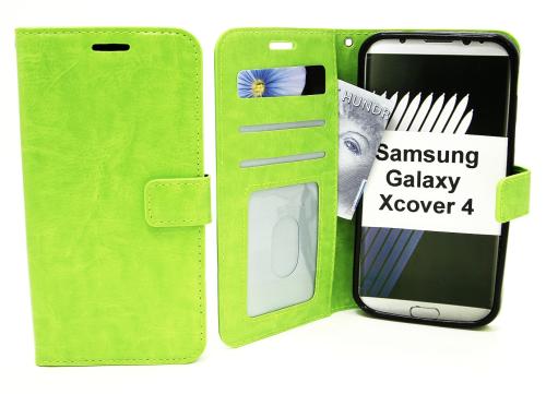 billigamobilskydd.se Crazy Horse Lompakko Samsung Galaxy Xcover 4 (G390F)