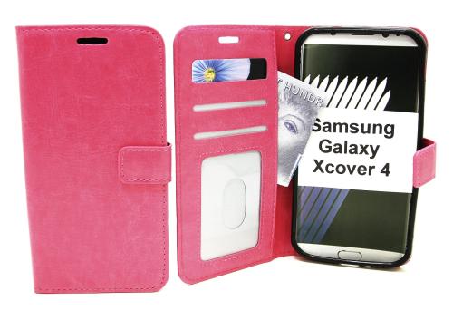 billigamobilskydd.se Crazy Horse Lompakko Samsung Galaxy Xcover 4 (G390F)
