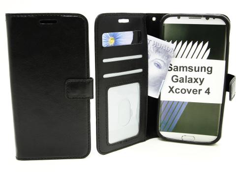 billigamobilskydd.se Crazy Horse Lompakko Samsung Galaxy Xcover 4 (G390F)