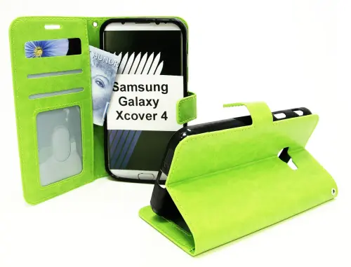 billigamobilskydd.se Crazy Horse Lompakko Samsung Galaxy Xcover 4 (G390F)
