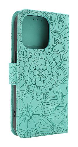 billigamobilskydd.se Flower Standcase Wallet iPhone 14 Pro (6.1)