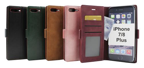 billigamobilskydd.se Luksuskotelo Standcase Wallet iPhone 7 Plus / 8 Plus