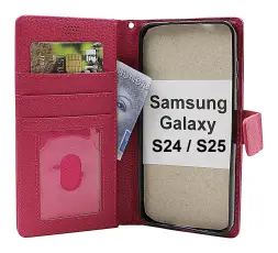 Coverin New Jalusta Lompakkokotelo Samsung Galaxy S24 / S25 5G