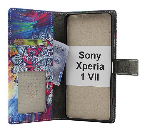 Coverin Skimblocker Sony Xperia 1 VII Magneetti Puhelimen Kuoret Design