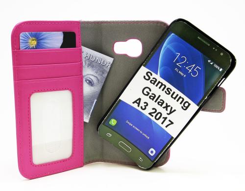 Coverin Skimblocker Magneettilompakko Samsung Galaxy A3 2017 (A320F)