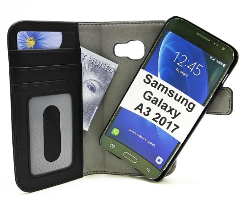 Coverin Skimblocker Magneettilompakko Samsung Galaxy A3 2017 (A320F)