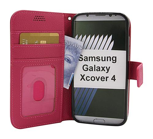 billigamobilskydd.se New Jalusta Lompakkokotelo Samsung Galaxy Xcover 4 (G390F)