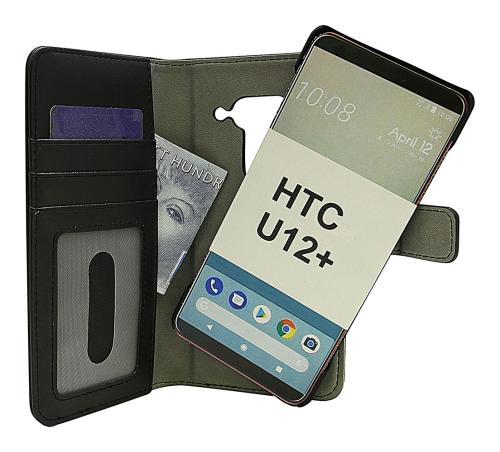 Coverin Skimblocker Magneettilompakko HTC U12 Plus / HTC U12+