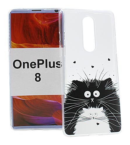 billigamobilskydd.se TPU-Designkotelo OnePlus 8