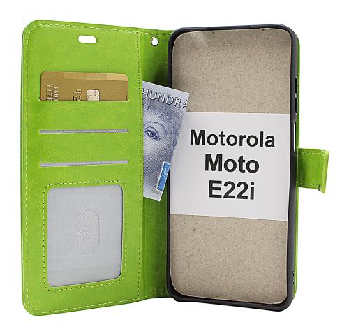 billigamobilskydd.se Crazy Horse Lompakko Motorola Moto E22i