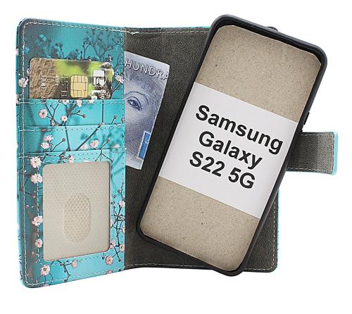 Coverin Skimblocker Samsung Galaxy S22 5G Magneetti Puhelimen Kuoret Design