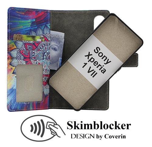 Coverin Skimblocker Sony Xperia 1 VII Magneetti Puhelimen Kuoret Design