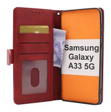 billigamobilskydd.se Zipper Standcase Wallet Samsung Galaxy A33 5G (A336B)