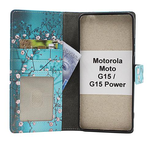 Coverin Skimblocker Motorola Moto G15 / G15 Power Puhelimen Kuoret Design