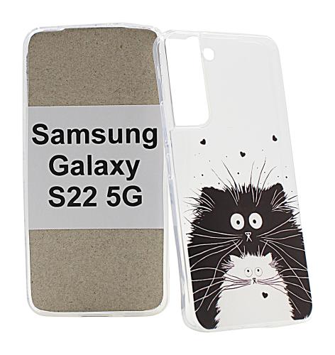 billigamobilskydd.se TPU-Designkotelo Samsung Galaxy S22 5G