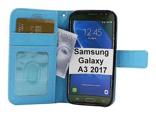 billigamobilskydd.se New Jalusta Lompakkokotelo Samsung Galaxy A3 2017 (A320F)
